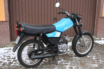 Moped vom Typ: SIMSON S 53, 53 ccm - Klasse AM